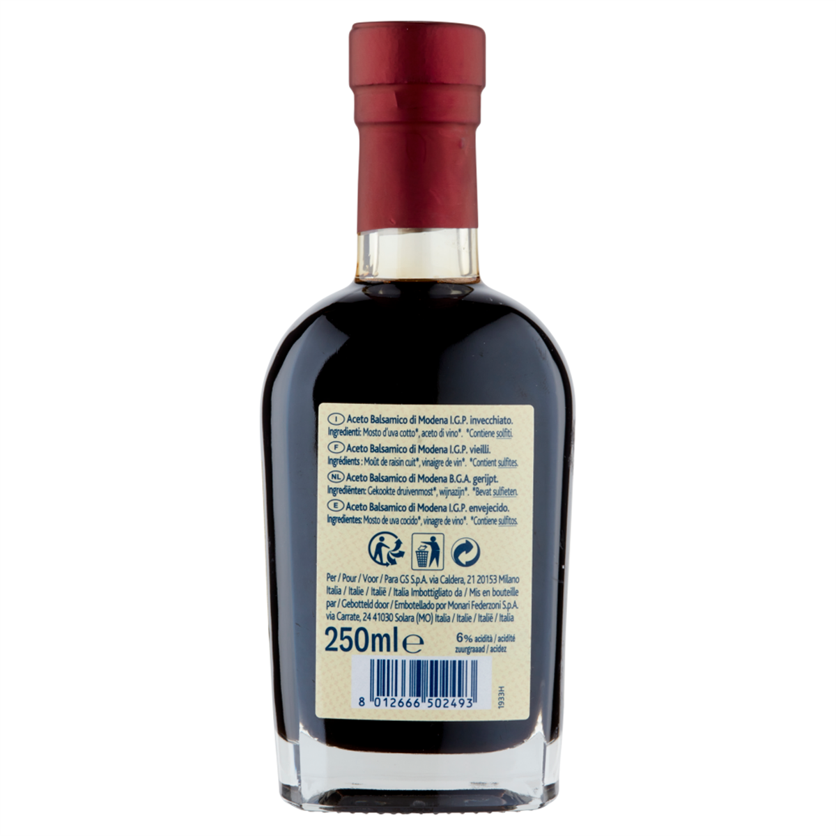 Aceto Balsamico Di Modena I G P Invecchiato