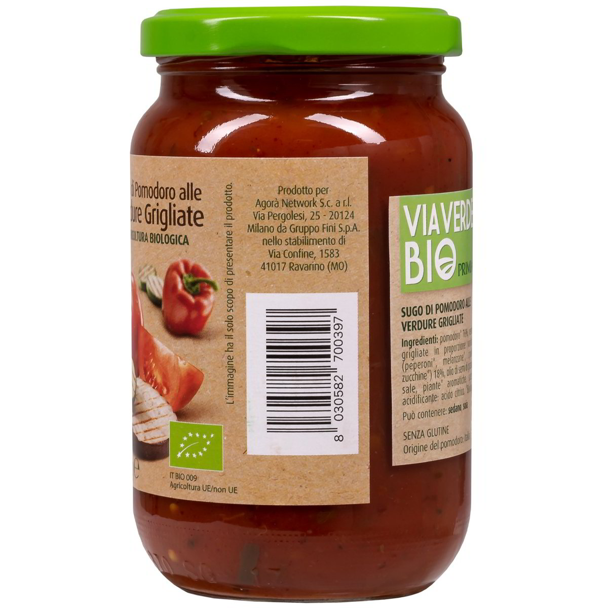 Sugo Di Pomodoro Alle Verdure Grigliate