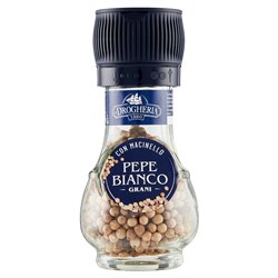 Pepe nero con macinello, black pepper, spice grinder, drogheria and  alimentari, 45 g, Glass