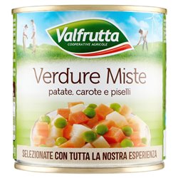 Valfrutta Verdure miste patate, carote e piselli