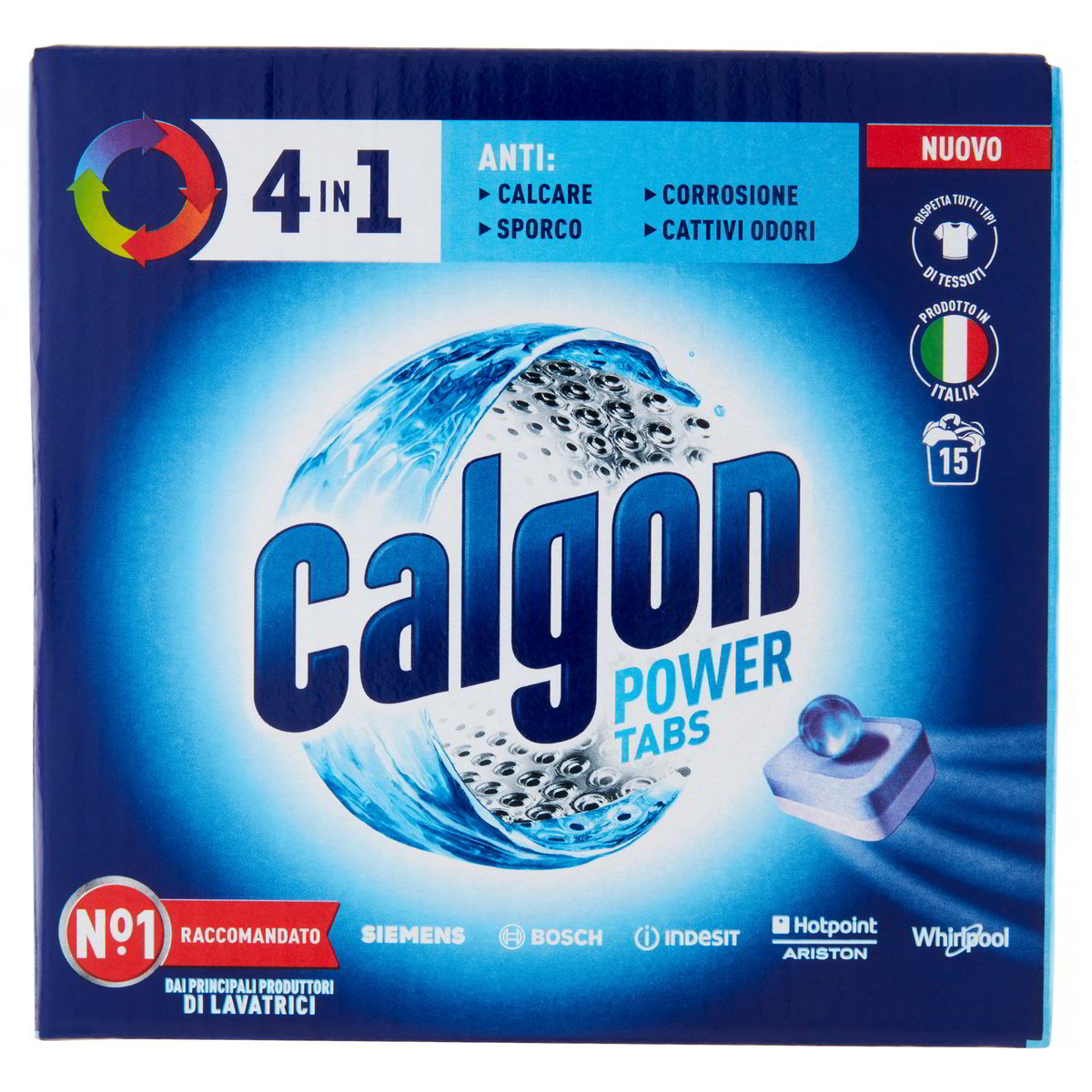 Calgon Anticalcare per lavatrice in pastiglie