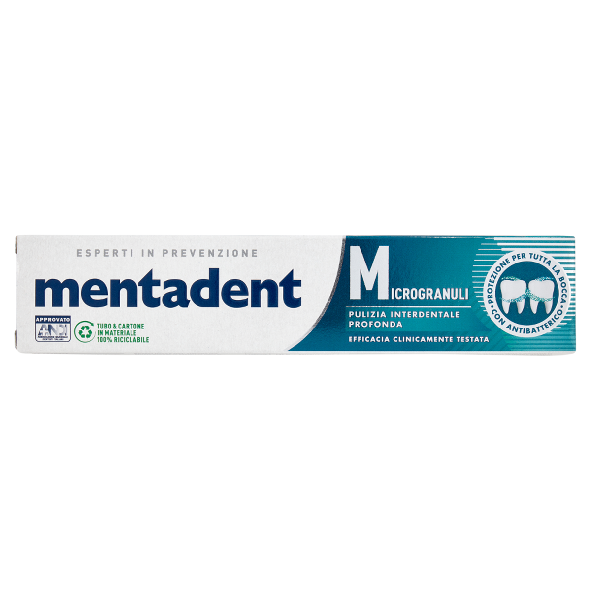 Mentadent Dentifricio Microgranuli