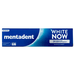 Mentadent Dentifricio White Now