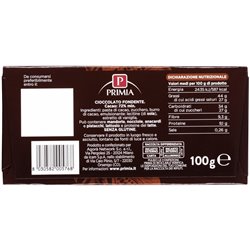 Cioccolato Fondente Extra 72% Cacao