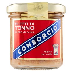 Filetti di tonno in olio d'oliva