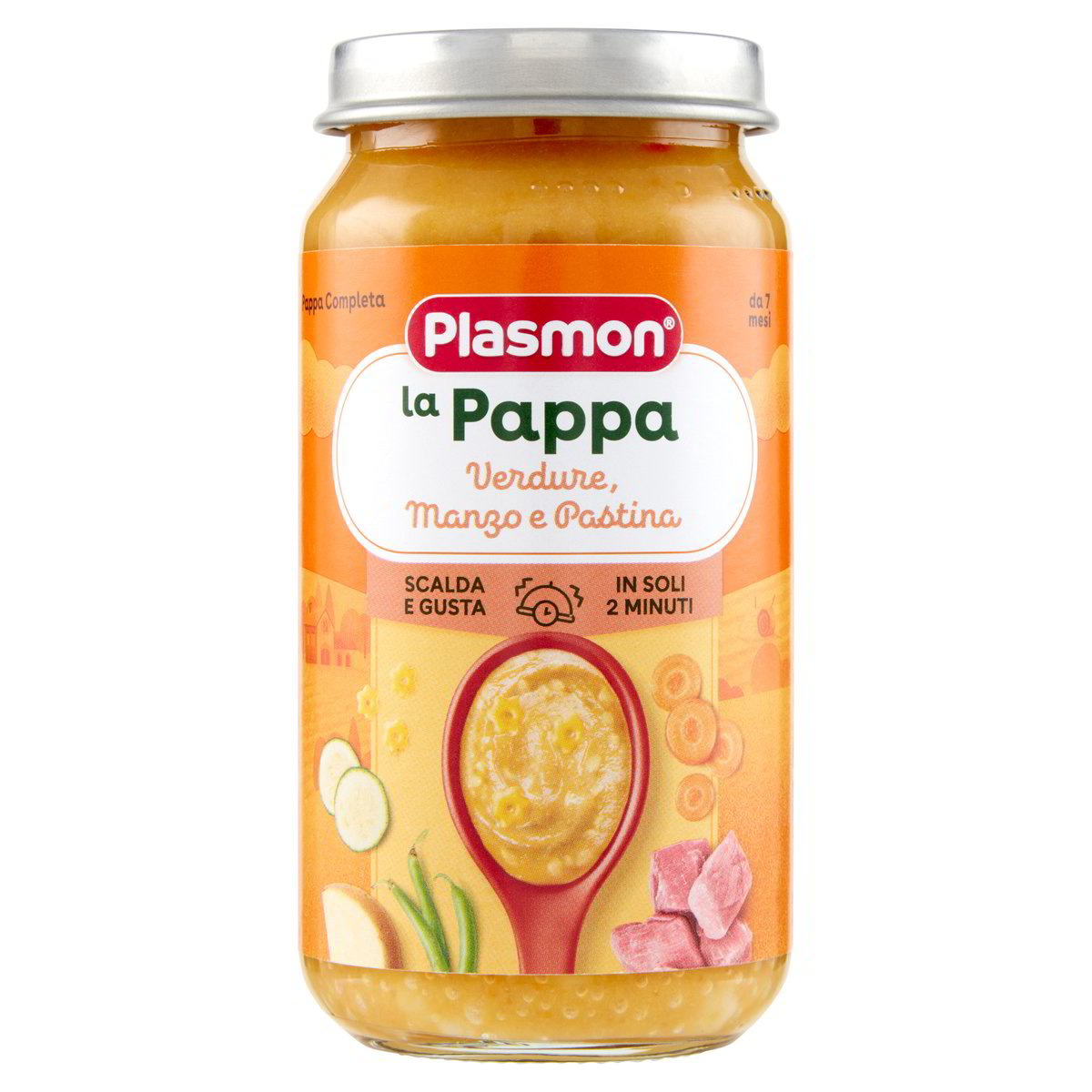 La Pappa Verdure Manzo E Pastina