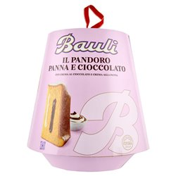 IL PANDORO PANNA E CIOCCOLATO