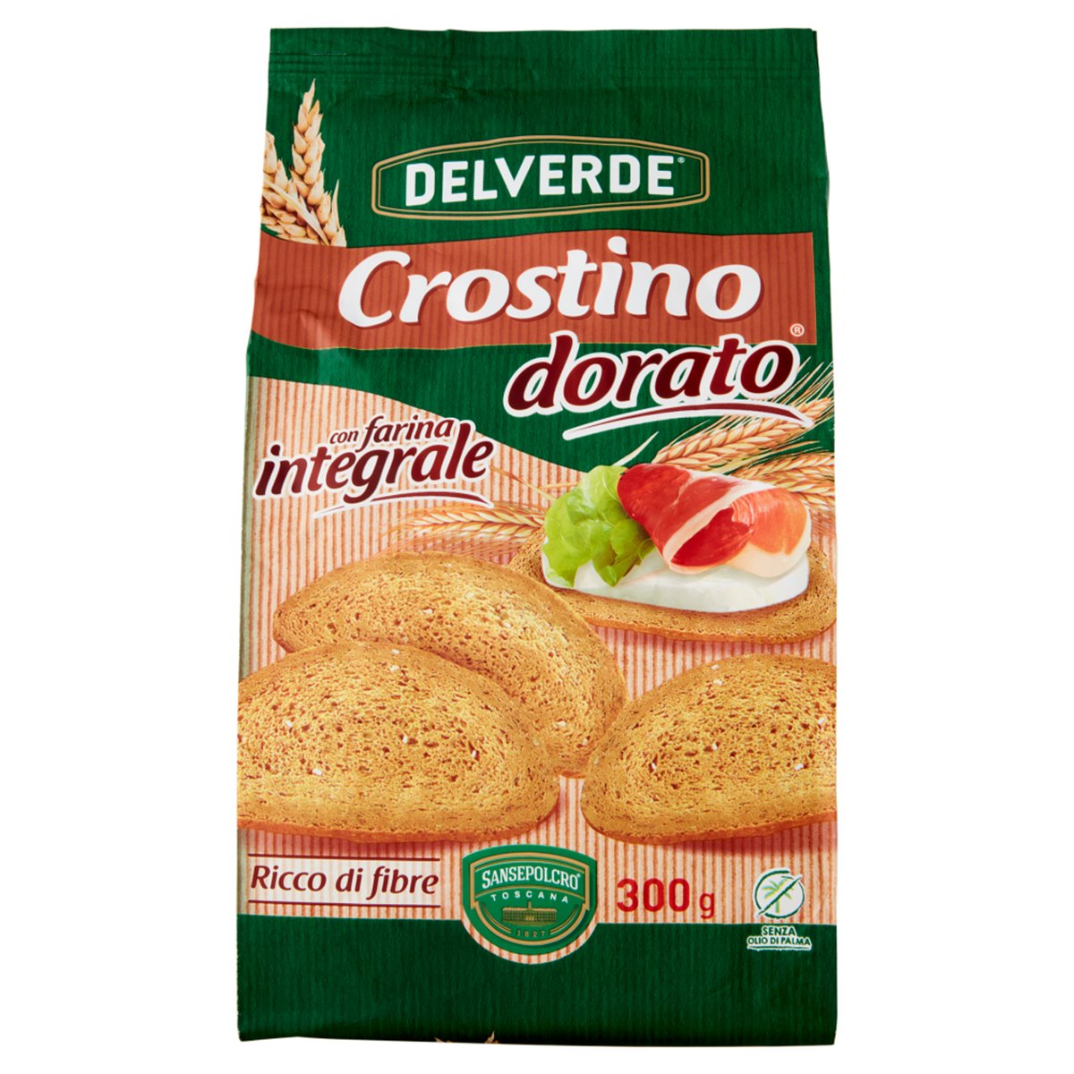 Crostino dorato con farina integrale