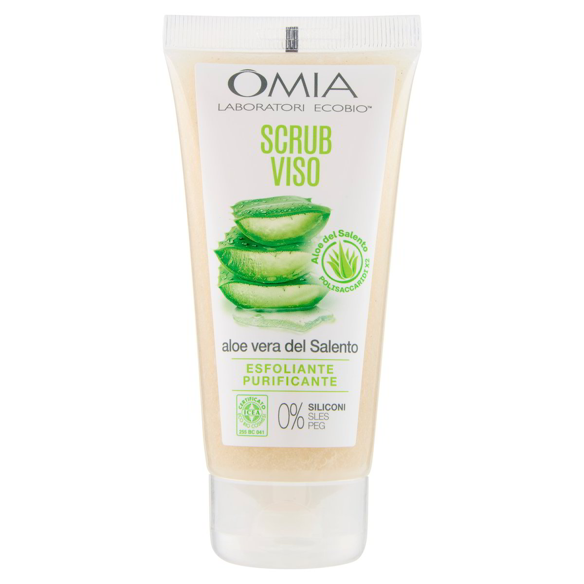 Omia Scrub viso Esfoliante ecobio