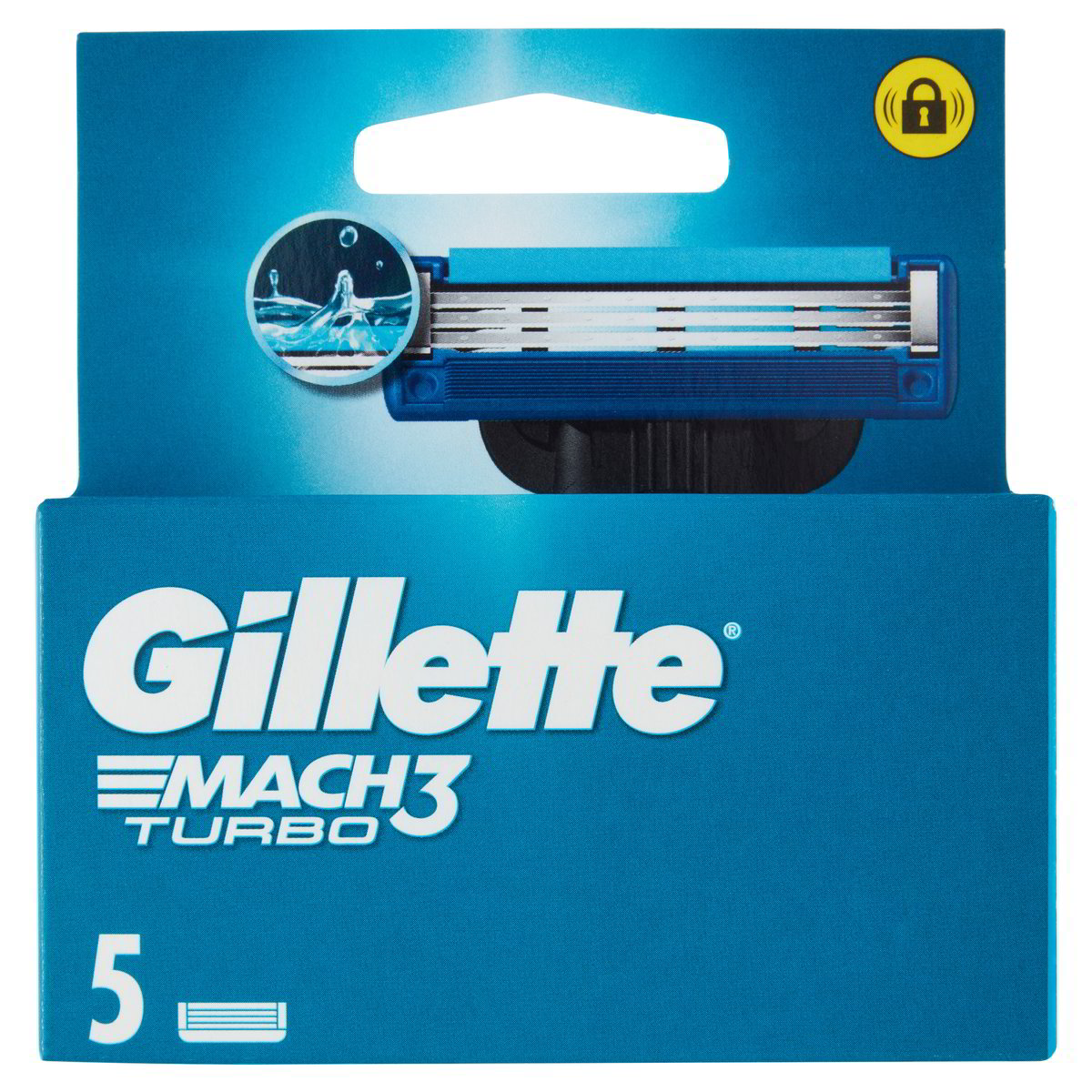 Gillette Lame per rasoio Mach3 Turbo