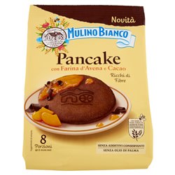 Pancake con Farina d'Avena e Cacao