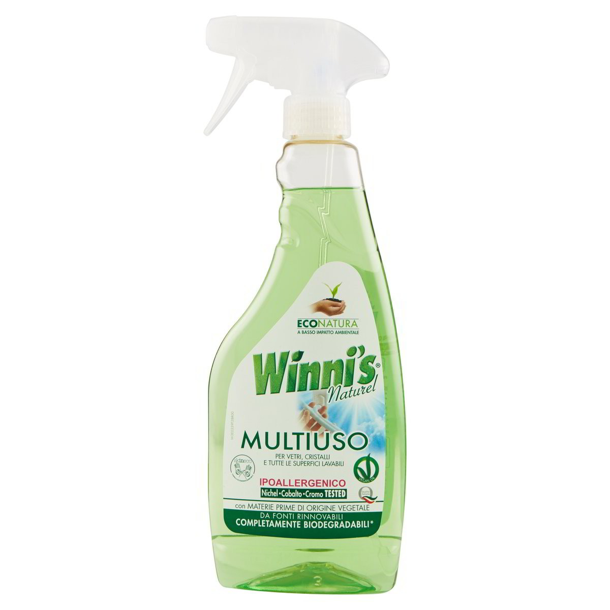 Winni's Detergente spray multiuso ecologico